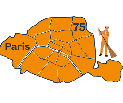 Image représentant le département Paris, débarras 75