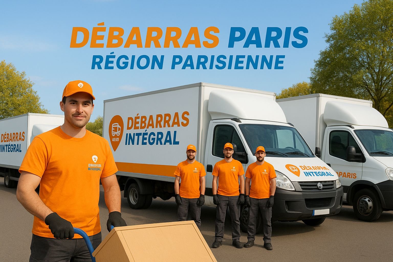 Équipe Débarras Intégral Paris pour un débarras de logement