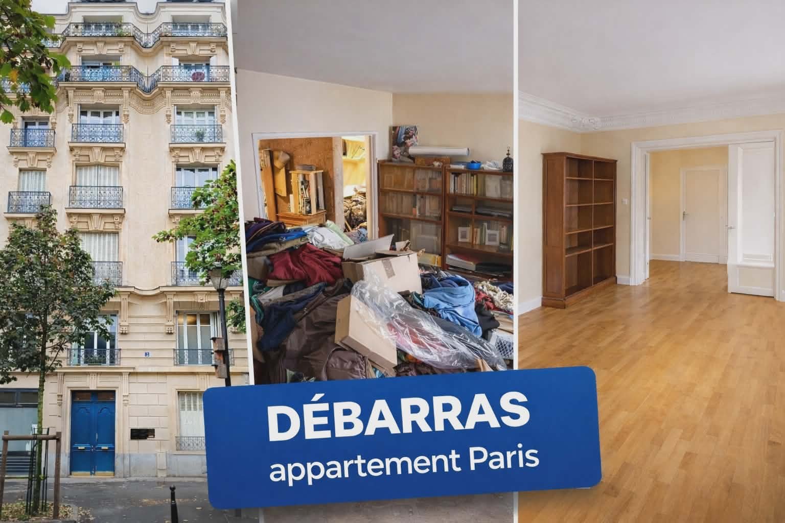 Entreprise de débarras d'appartement à Paris
