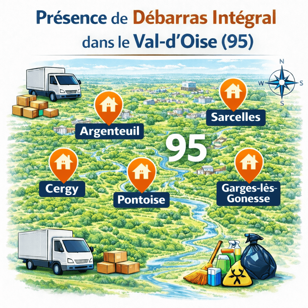 Débarras intégral dans le Val d'Oise 95
