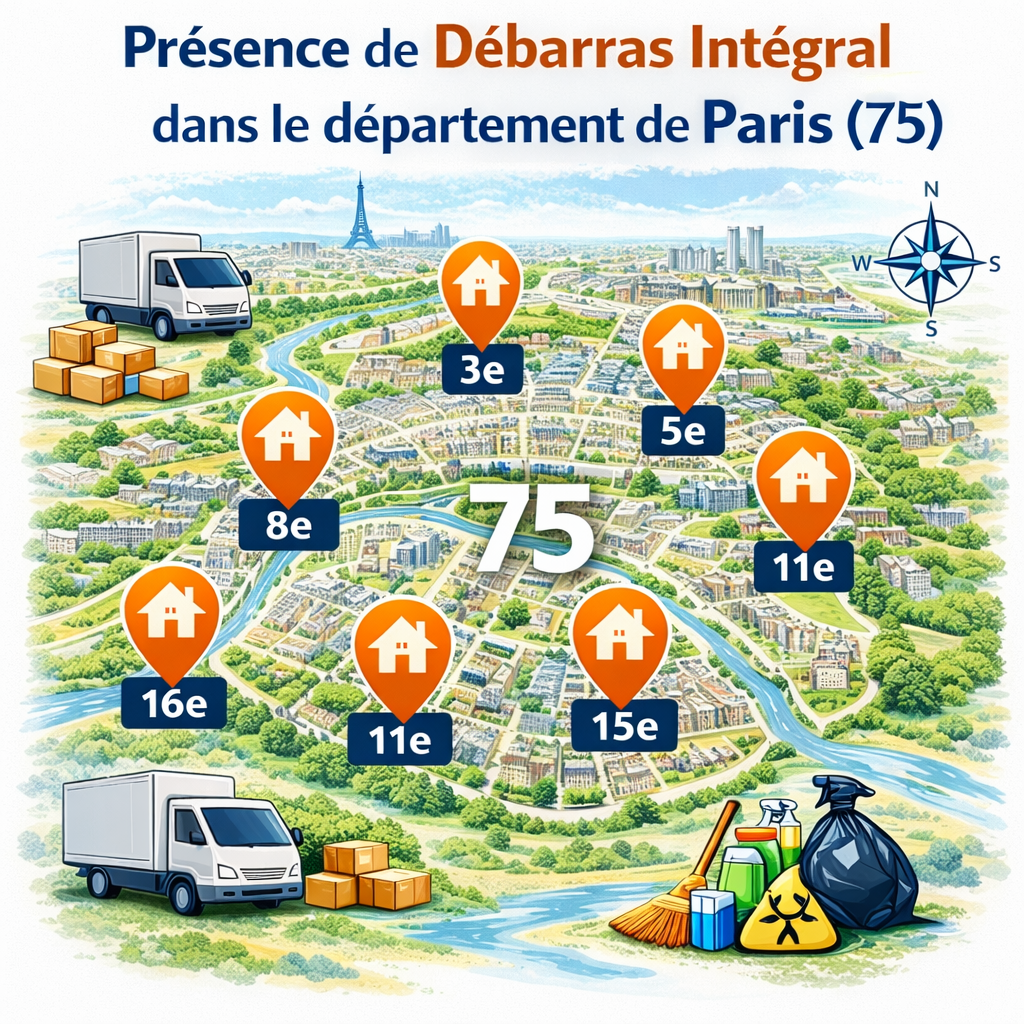 Débarras intégral à Paris 75