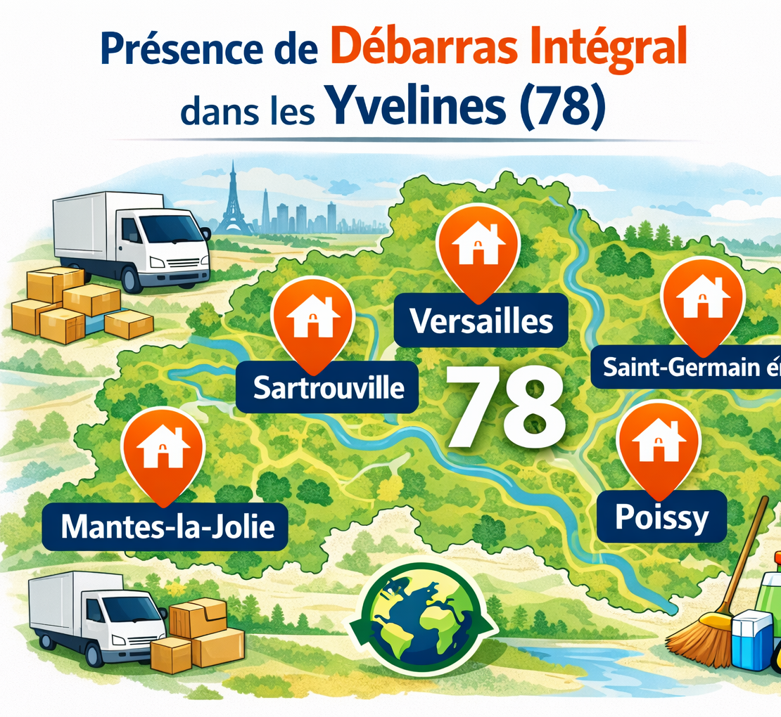 Présence de débarras intégral dans les Yvelines 78