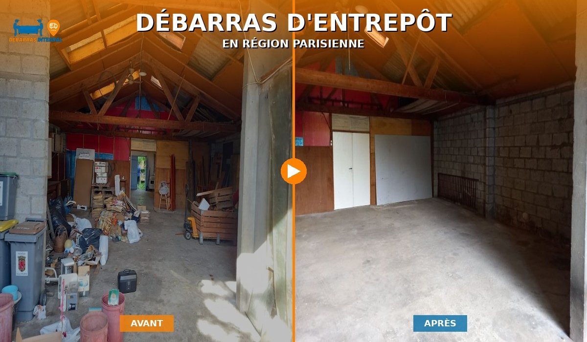 Débarras d'entrepôt à Paris et Île-de-France